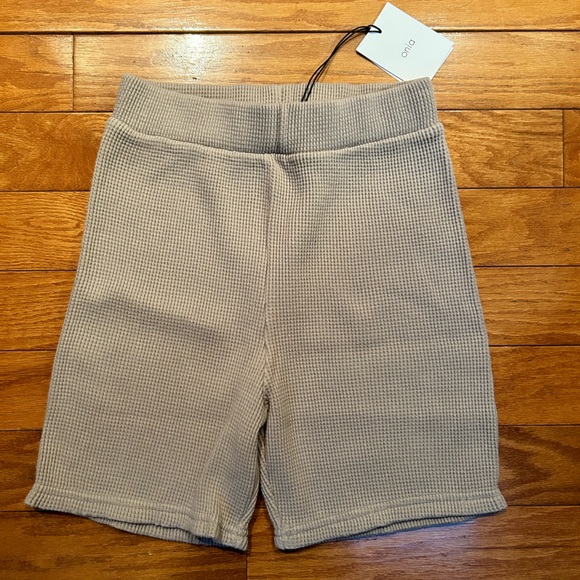 Onia Waffle Knit Biker Shorts - M - Picture 2 of 4